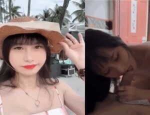 Đi biển bú cu cho bạn trai là chính